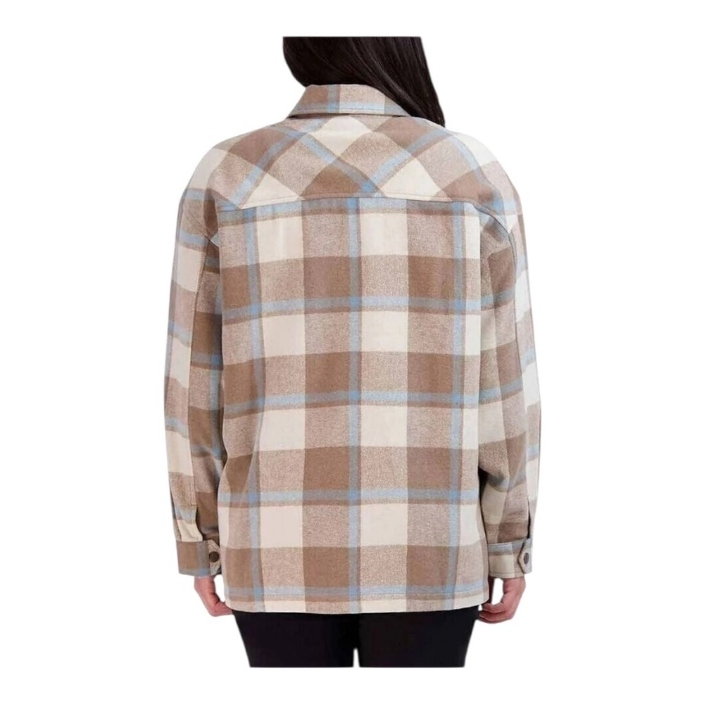 HFX Women's Heavy Flannel Plaid Shirt Jacket Size: XXL - Picture 8 of 14